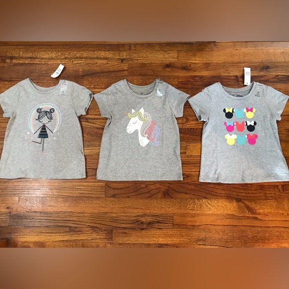 Gap Kids Girls Shirts Tops Blouse Tank Tops
Disney Minnie Unicorn Rainbow Sequin - Picture 4 of 15